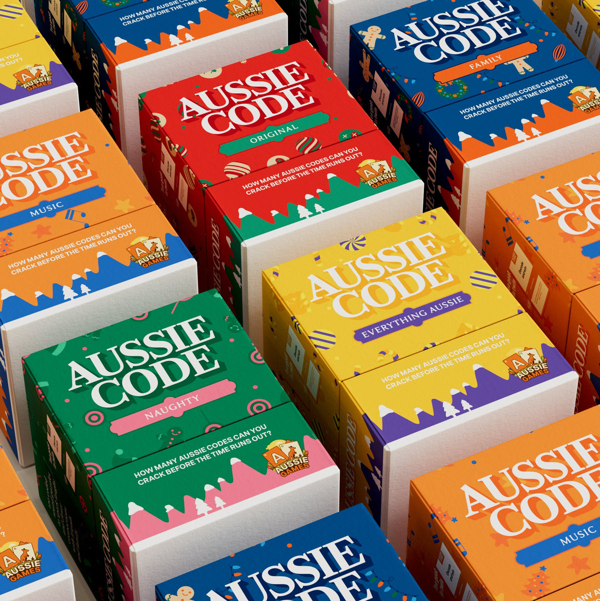 5 X Games, Complete Aussie Code Set