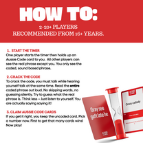 5 X Games, Complete Aussie Code Set – Aussie Games