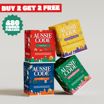 4 X Aussie Code, -50% Boxing Day Sale, Almost Sold Out!